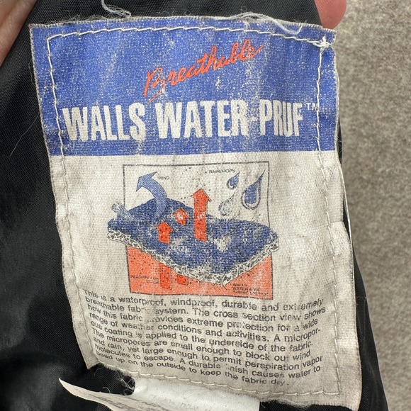 VTG Walls Water Pruf Ultex Wadders Overall Bibs USA Made Sz Large 38-40‎ Green - Picture 8 of 9